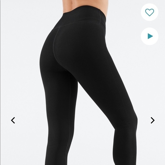 Fabletics black high waisted sculptknit leggings - Picture 6 of 12